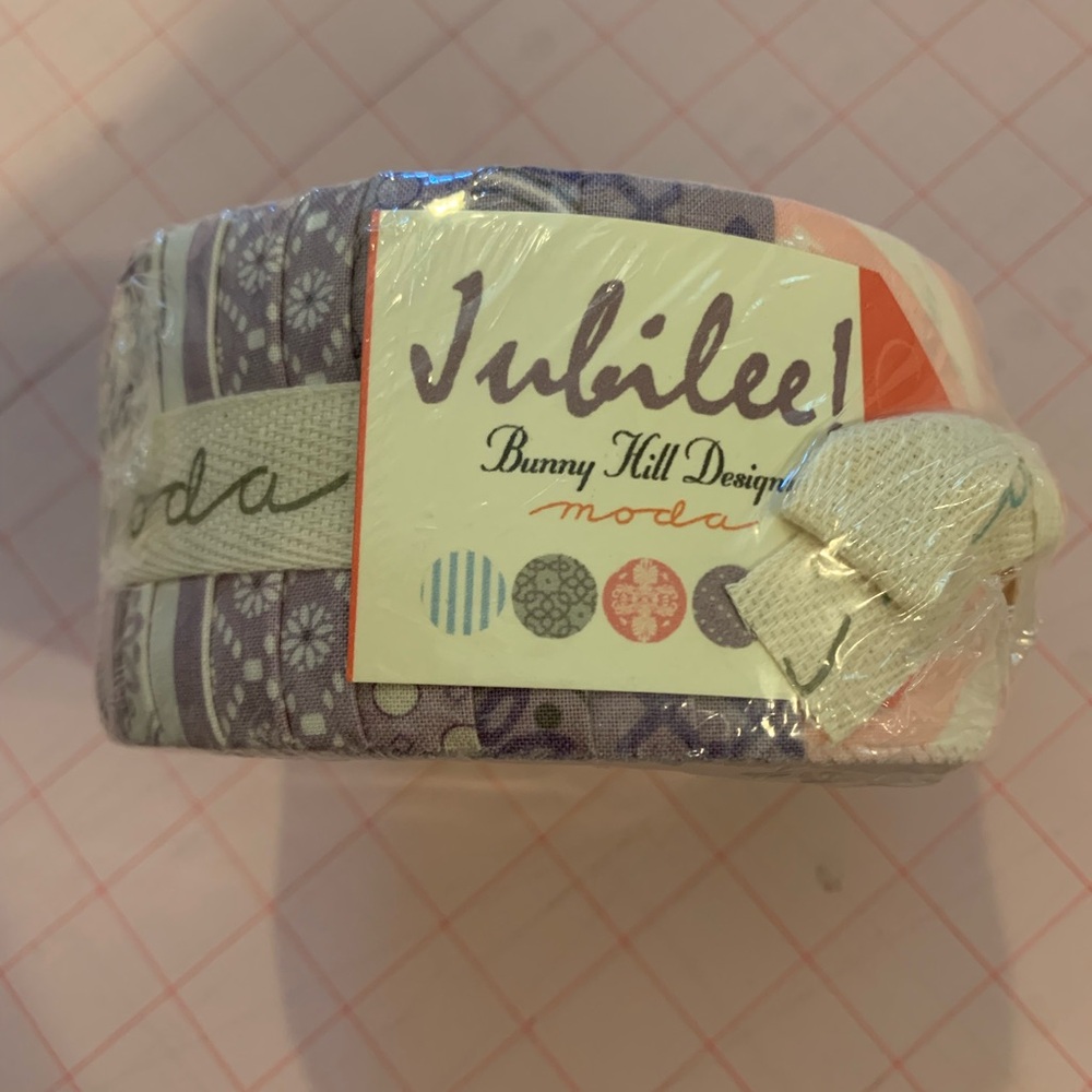 Jubilee! Bunny Hill Designs Moda Fabric Jelly Roll Precut